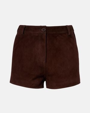 Nour Hammour Shorts Leontine De Ante - Marrón