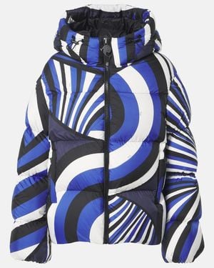 PUCCI Iride Down Jacket - Blue