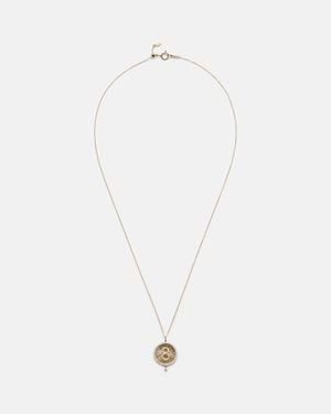 PERSÉE Collana Lucky Charm Eight - Bianco