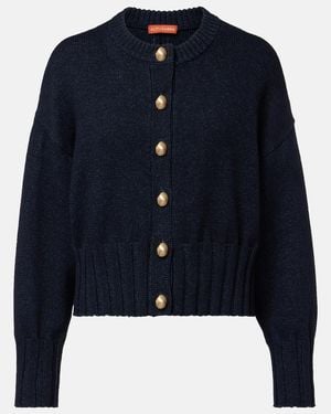 Altuzarra Cardigan Liam Aus Einem Baumwollgemisch - Blau
