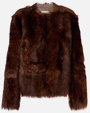Zimmermann Jacke Hypnotic Aus Shearling - Braun