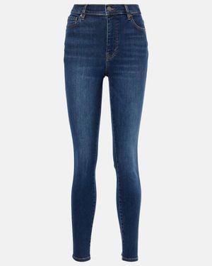 FRAME Le High Skinny Skinny Jeans - Blue