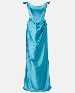 mesh dress purple Beverley Lilac Mesh Maxi Dress - US 0