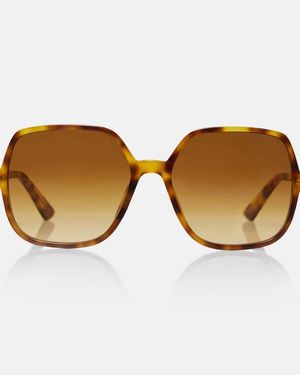 Chloé Judy Square Sunglasses - Brown