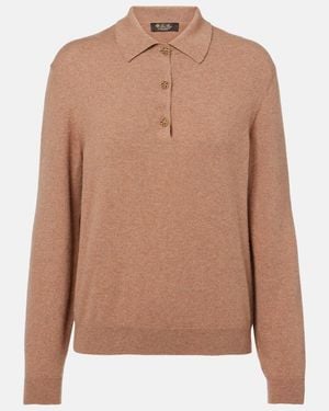 Loro Piana Polopullover Aus Kaschmir - Braun