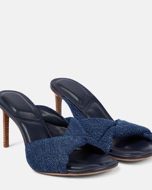 Jacquemus Heeled Mules - Blue
