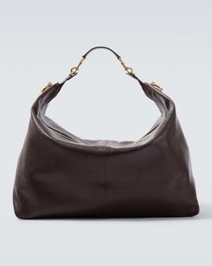 Gucci Tote Bag Brera Large Aus Leder - Braun
