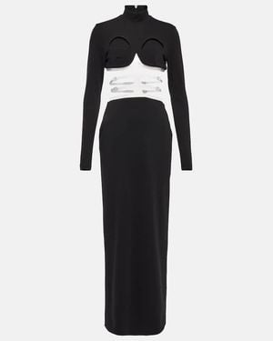 Christopher Kane Cutout Maxi Dress - Black