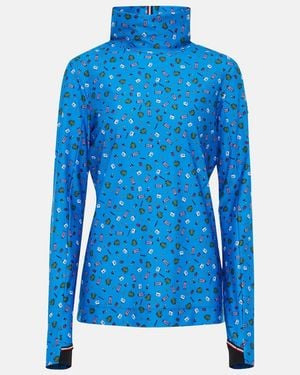 Moncler Genius X Naj-Oleari 3 Moncler Grenoble Ski-Baselayer - Blau