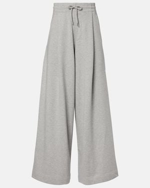 Dries Van Noten Cotton Jersey Joggers - Grey