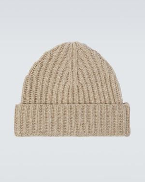 Studio Nicholson X Aaron Levine Berwick Virgin Wool Beanie - Natural
