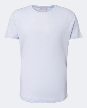 Orlebar Brown Linen T-Shirt - White