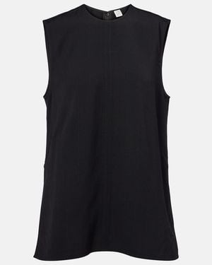 TOTEME Striped Top - Black