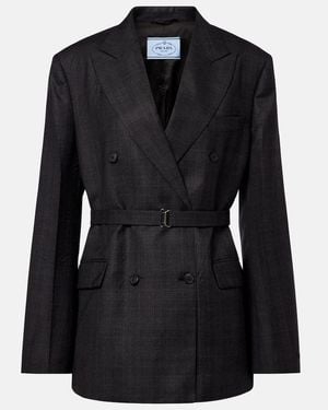 Prada Virgin Wool Jacket - Black