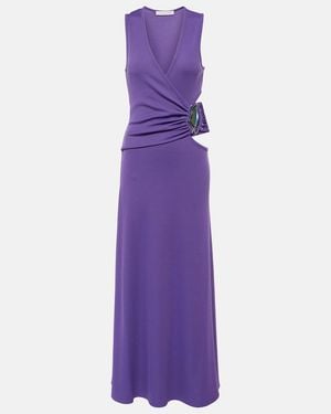 Christopher Esber Moodstone Maxi Dress - Purple
