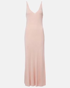 Altuzarra Odie Knitted Maxi Dress - Pink