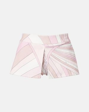 PUCCI Bedrucktes Bikini-Hoeschen Iride - Pink