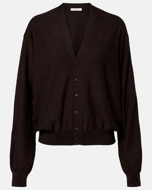 Lemaire Cardigan Aus Einem Wollgemisch - Schwarz