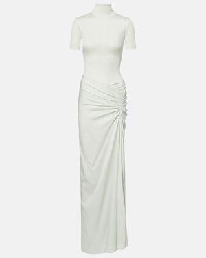 Christopher Esber Fusion Ruched Gown - White