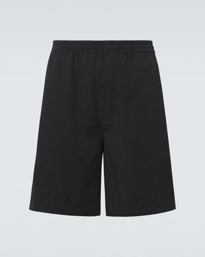FRAME Wool Shorts - Black