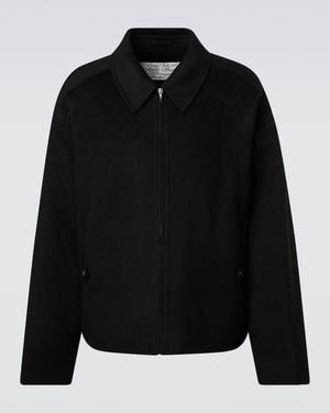 Acne Studios Wool And Cashmere Jacket - Black