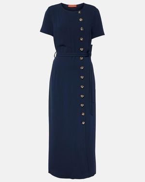Altuzarra Rosa Midi Dress - Blue