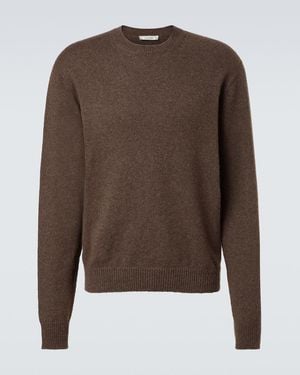 The Row Varly Cashmere Jumper - Brown