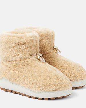 Bogner Schneestiefel Chamonix S 13 Aus Shearling - Natur