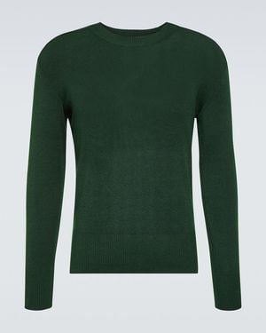Burberry Pullover Aus Wolle - Grün