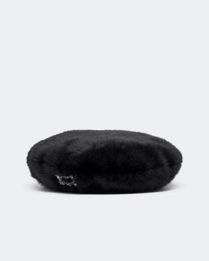 Roger Vivier Embellished Beret - Black