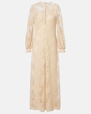 Zimmermann Como Lace Maxi Dress - Natural