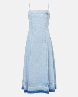 Jonathan Simkhai Clarissa Denim Midi Dress - Blue