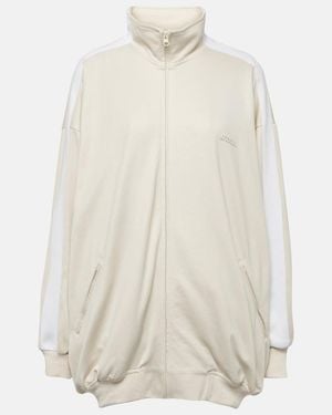 Isabel Marant Rejane Oversized Track Jacket - White