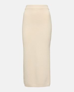 Jonathan Simkhai Verina Knitted Midi Skirt - Natural