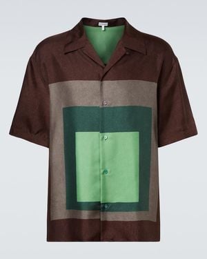 Loewe Short Sleeve Shirt - Green
