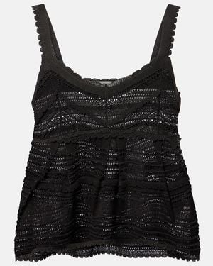 Zimmermann Lucky Lace Top - Black