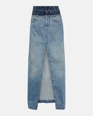 Stella McCartney Jeansrock - Blau