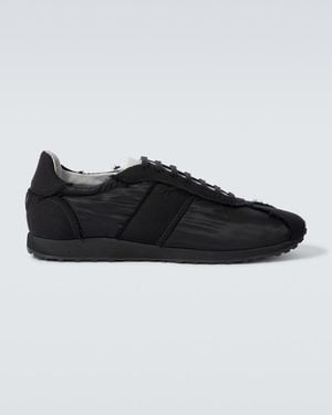 The Row Moveo Distressed Trainers - Black