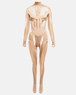 Mugler Jumpsuit - Natur