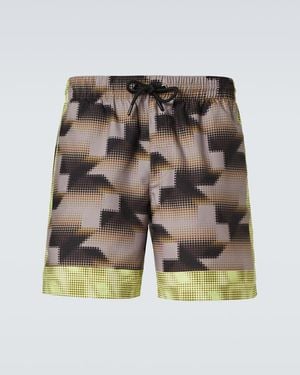 Dries Van Noten Printed Swim Trunks - Multicolor