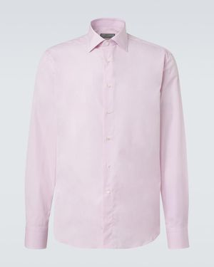 Canali Cotton Shirt - Pink