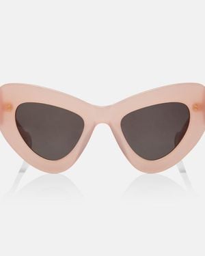 JW Anderson Butterfly Cat-Eye Sunglasses - Brown