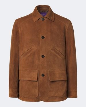 Ralph Lauren Suede Jacket - Brown