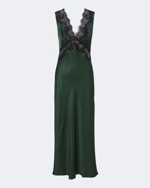 RIXO London Abito Midi Lysandra - Verde