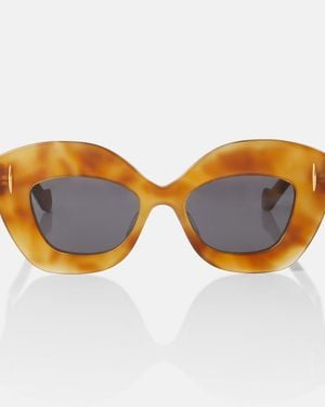 Loewe Retro Screen Cat-Eye Sunglasses - Brown