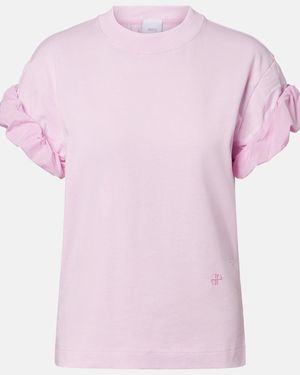 Patou Cotton T-Shirt - Pink