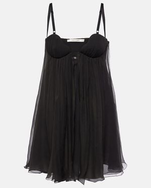 Nensi Dojaka Silk Camisole - Black