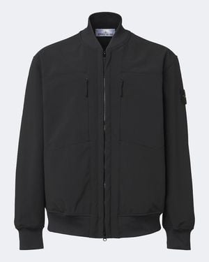 Stone Island Chaqueta Bomber - Negro