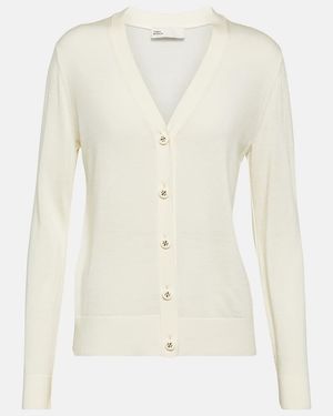 Tory Burch Simone Cardigan - Weiß