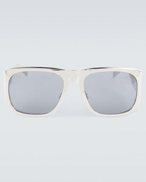 Saint Laurent Sl 636 Square Sunglasses - Grey
